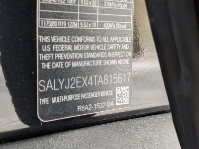 2026 Land Rover Range Rover Velar P250 S