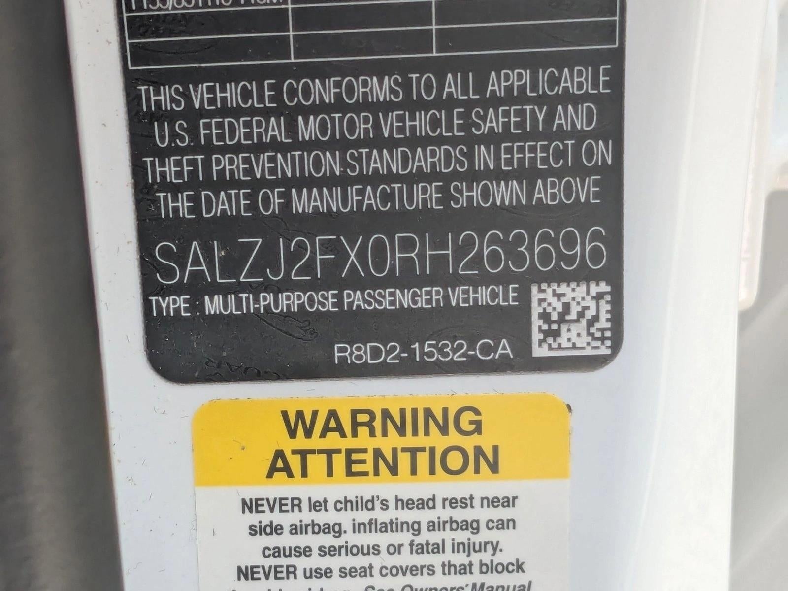 2024 Land Rover Range Rover Evoque Core S AWD