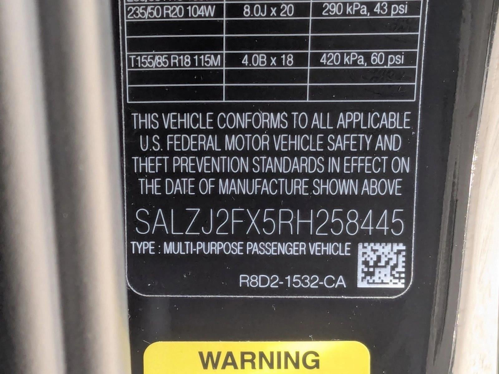 2024 Land Rover Range Rover Evoque Core S AWD