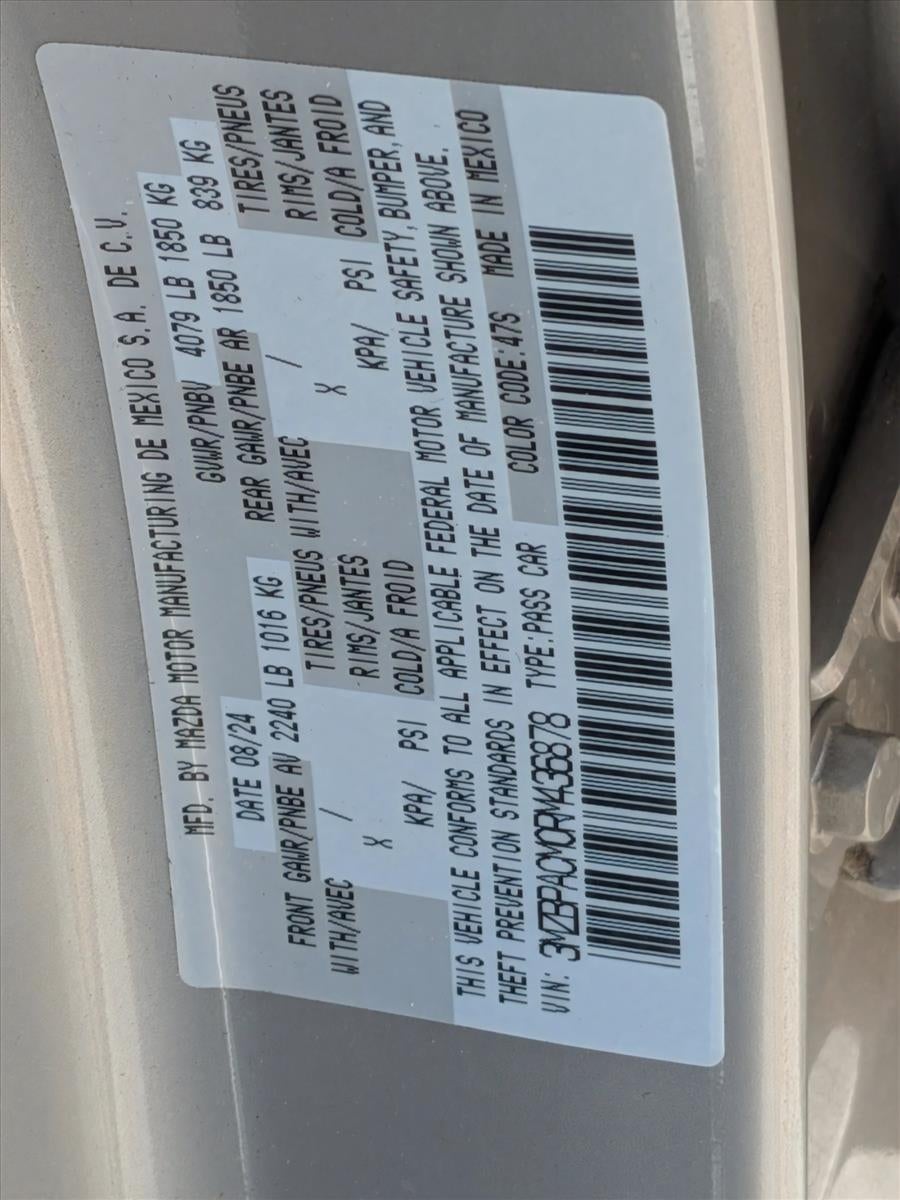 2024 Mazda Mazda3 Sedan 2.5 S Preferred FWD