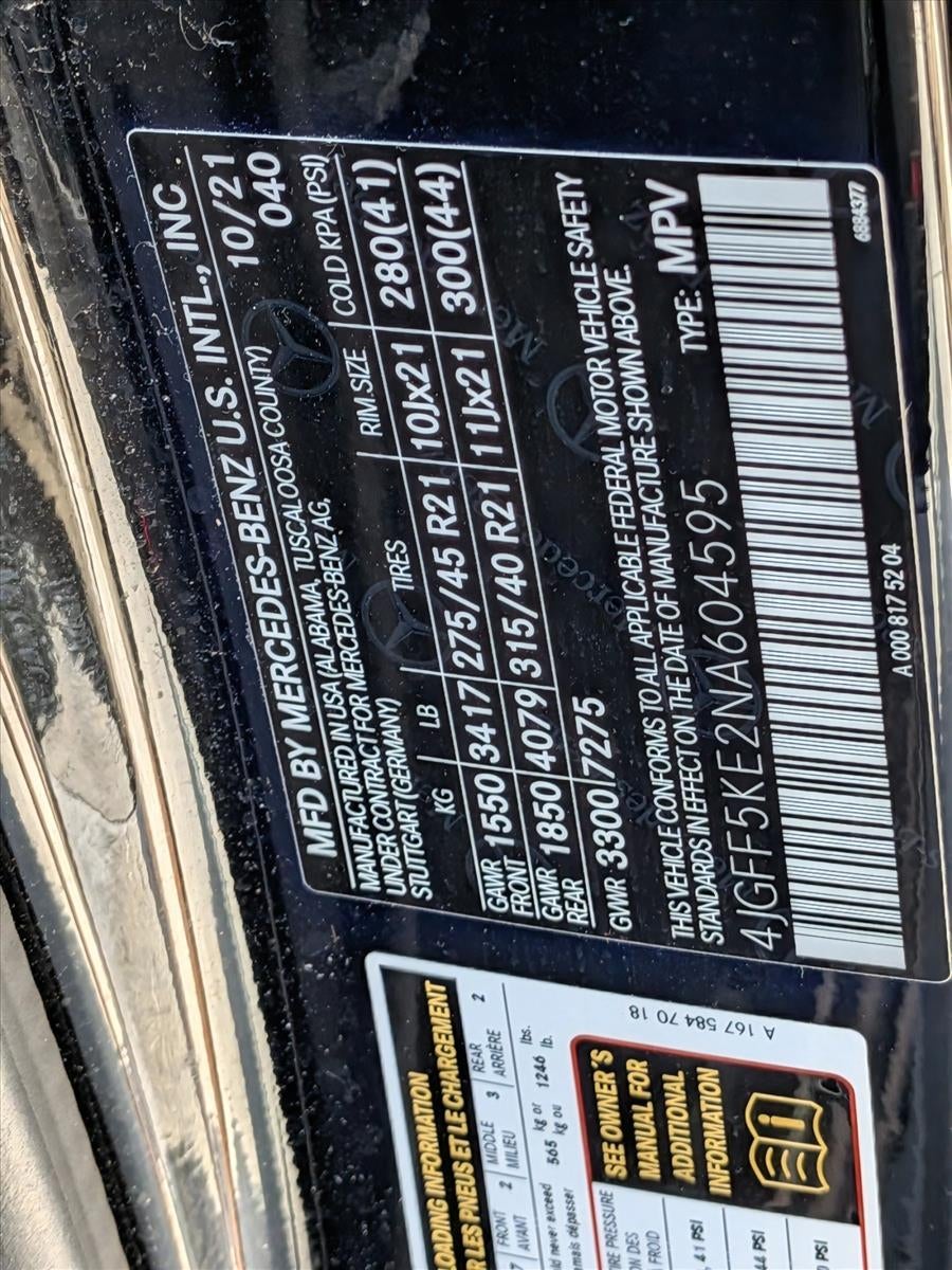 2022 Mercedes-Benz GLS GLS 450 4MATIC® SUV