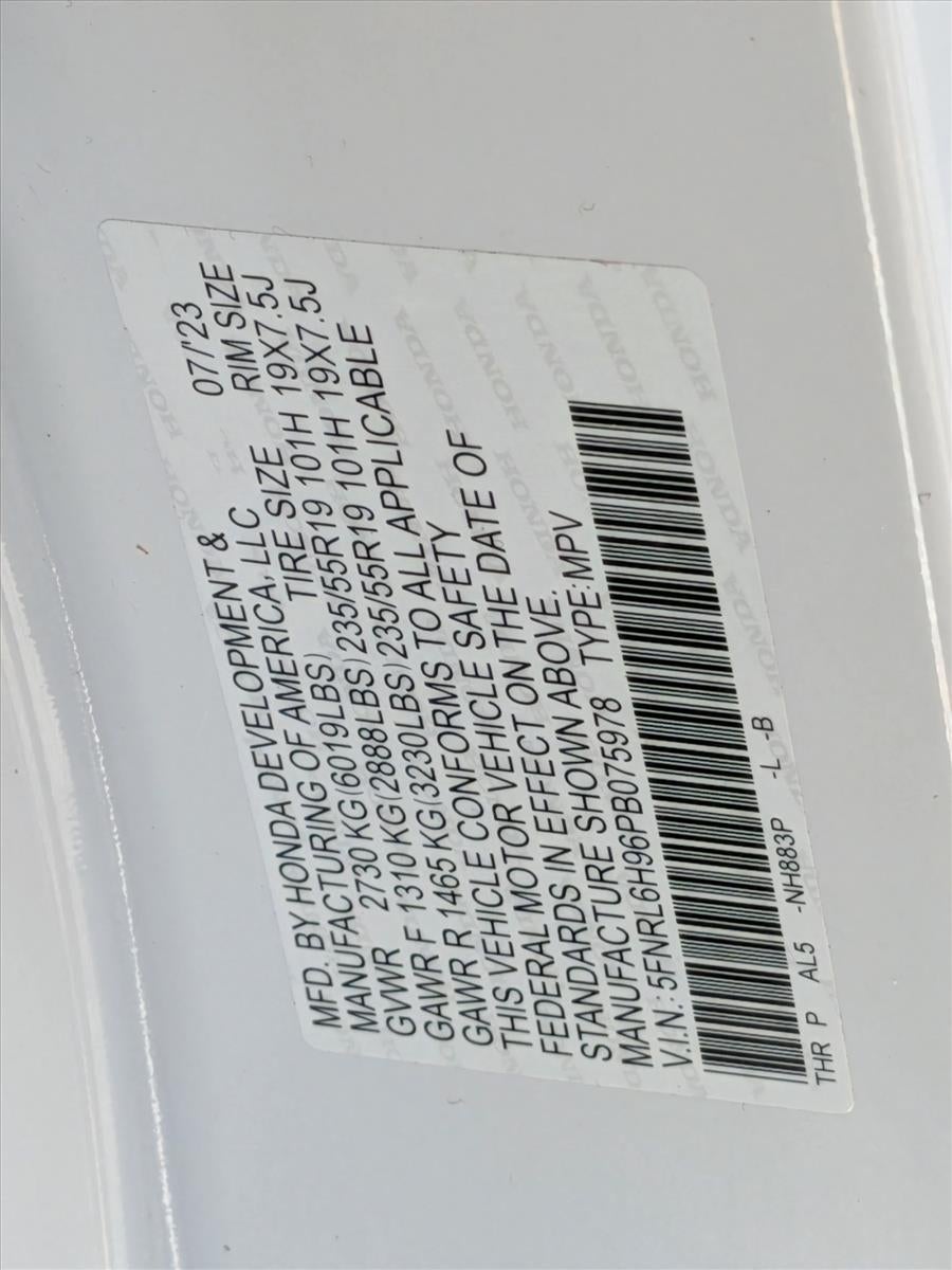 2023 Honda Odyssey Elite Auto