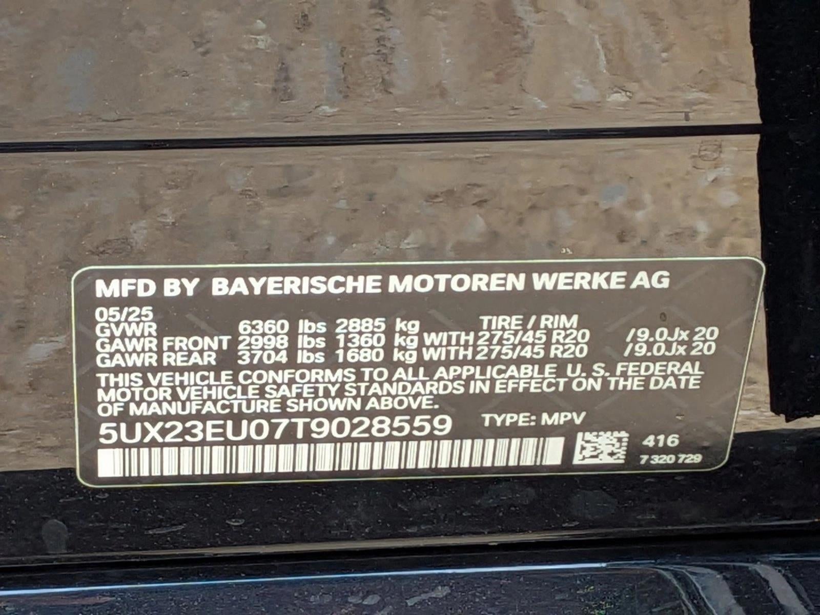 2026 BMW X5 xDrive40i Sports Activity Vehicle