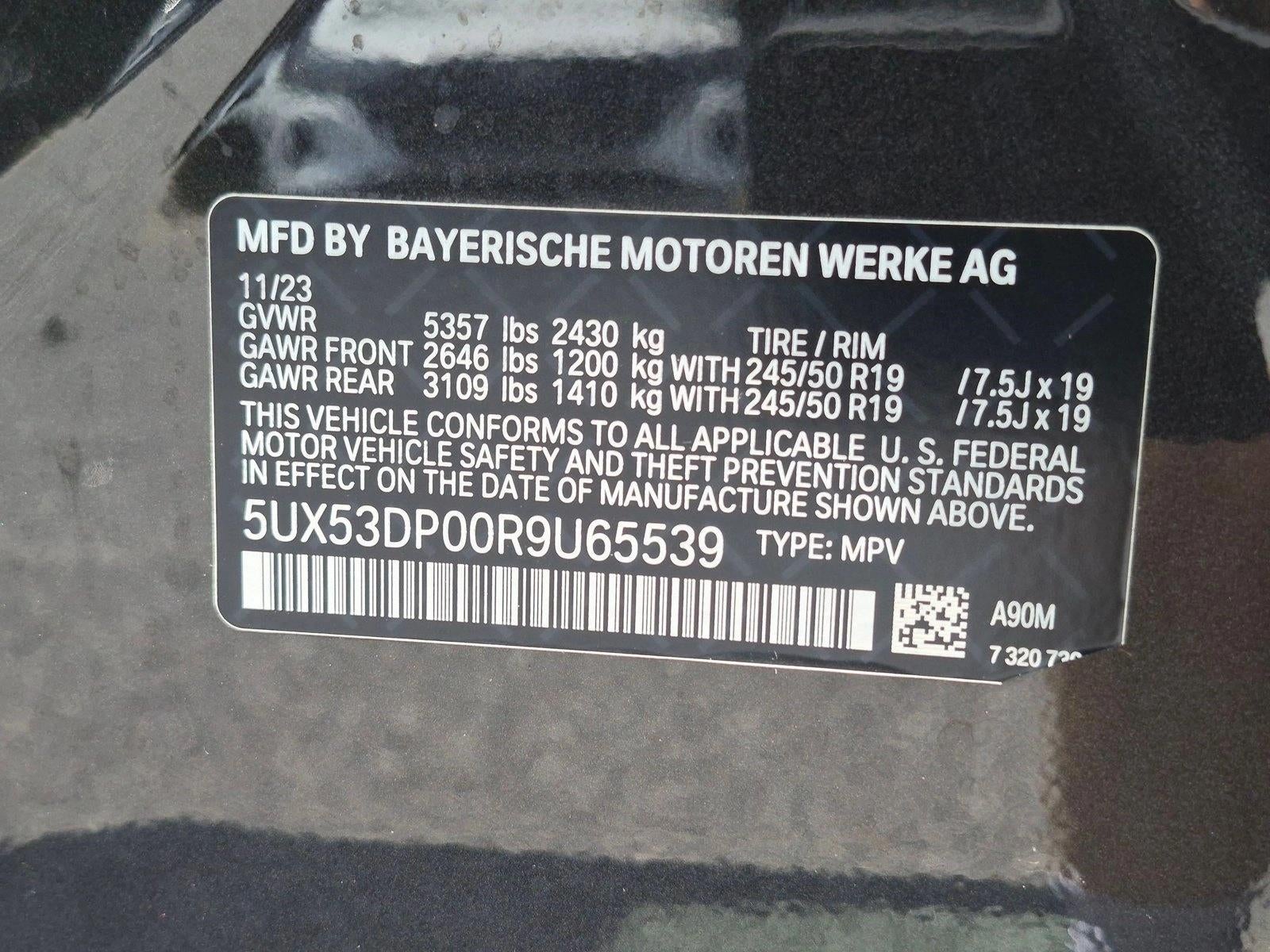 2024 BMW X3 xDrive30i Sports Activity Vehicle
