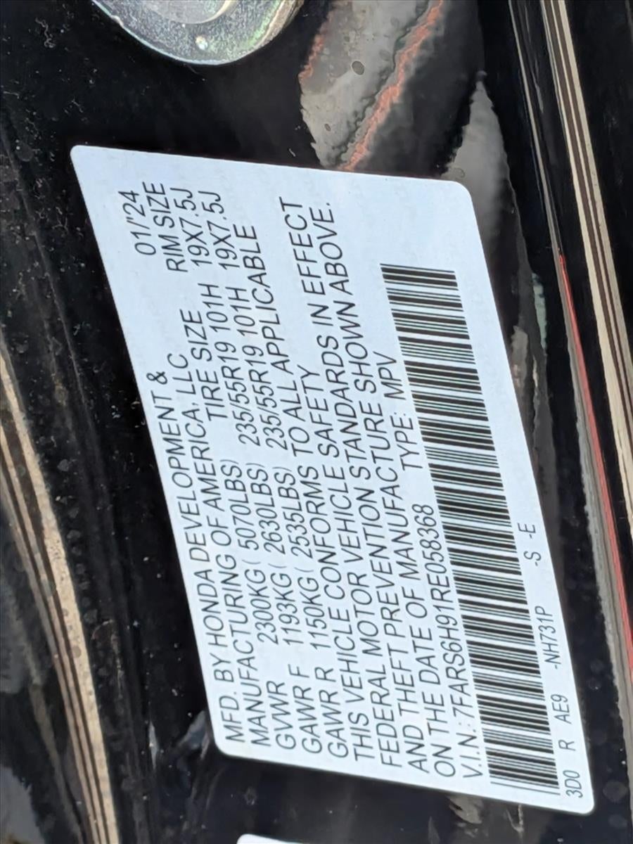 2024 Honda CR-V Hybrid Sport Touring AWD