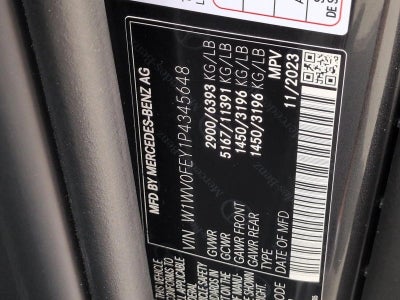 2023 Mercedes-Benz Metris Passenger Van Standard Roof 126" Wheelbase
