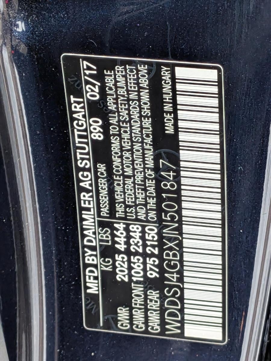 2018 Mercedes-Benz CLA CLA 250 4MATIC® Coupe