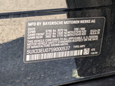 2025 BMW X5 M60i Sports Activity Vehicle