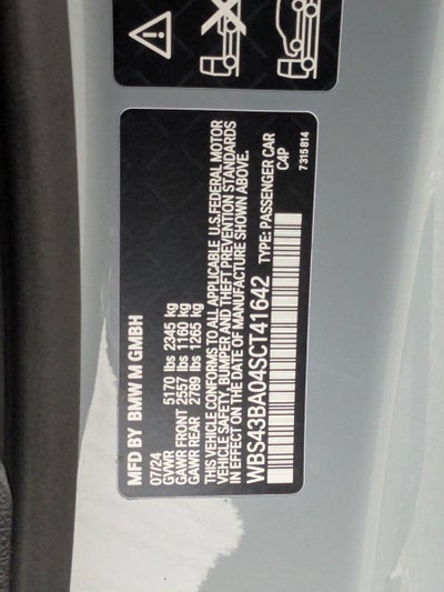 2025 BMW M4 M4 Competition xDrive Convertible