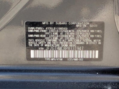 2023 Subaru Crosstrek Limited