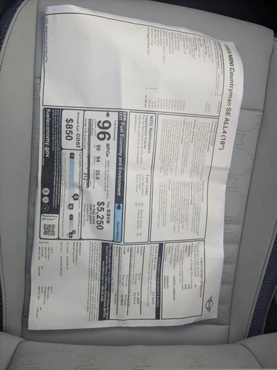 2025 MINI Countryman All4 Cooper SE