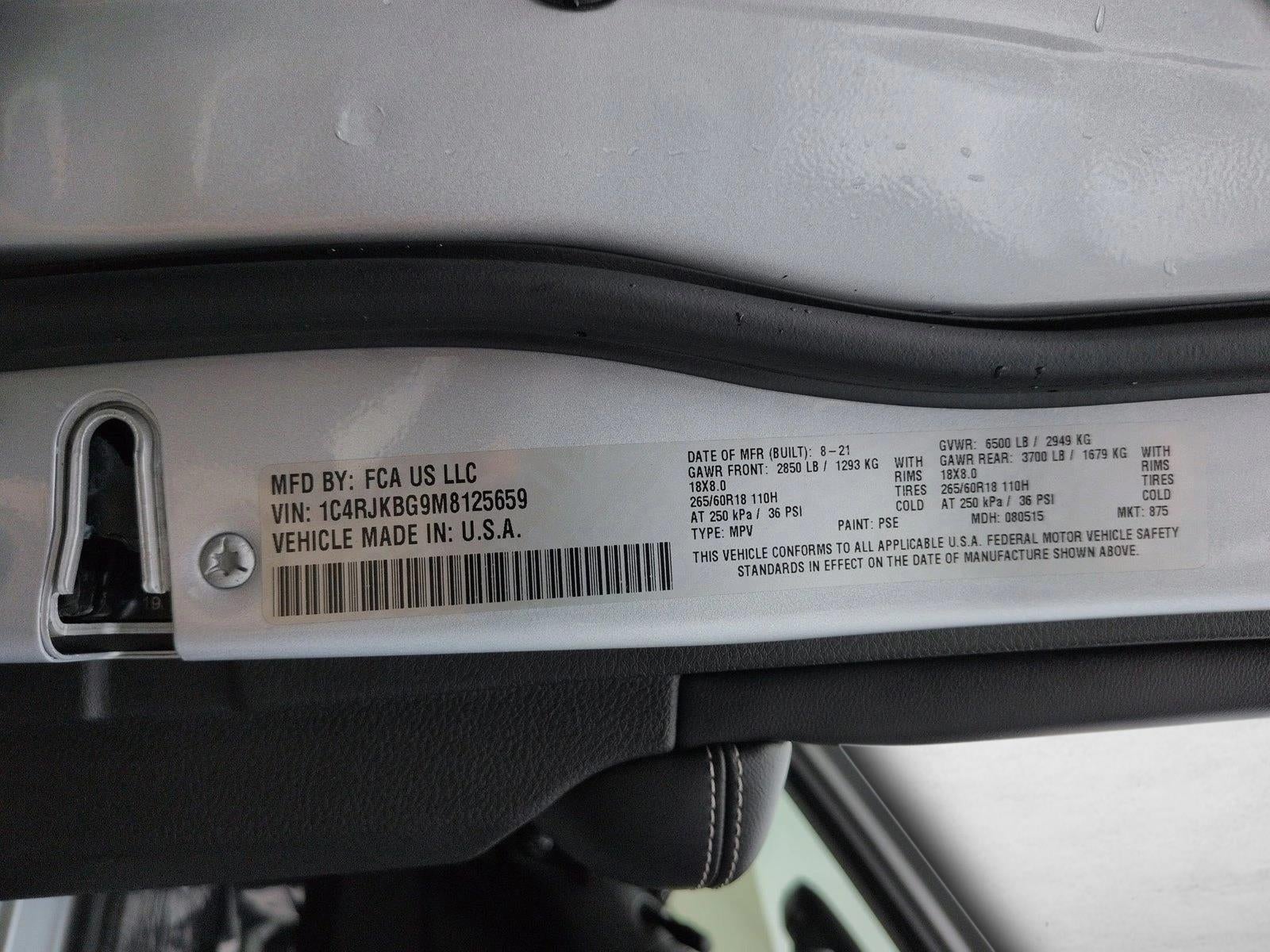 2021 Jeep Grand Cherokee L Limited 4x4