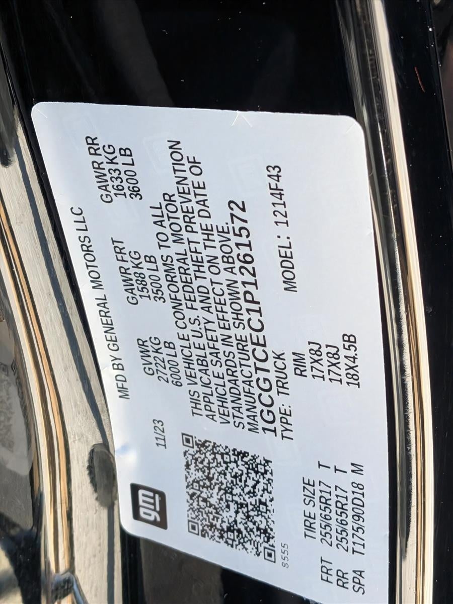 2023 Chevrolet Colorado Crew Cab Short Box 4-Wheel Drive LT