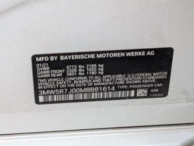 2021 BMW 330i xDrive Sedan North America