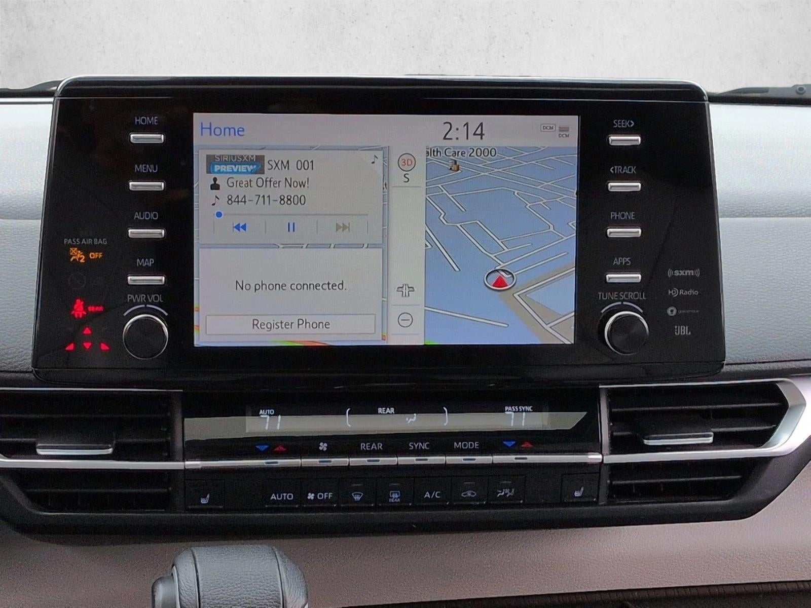 2022 Toyota Sienna XLE FWD 8-Passenger (Natl)