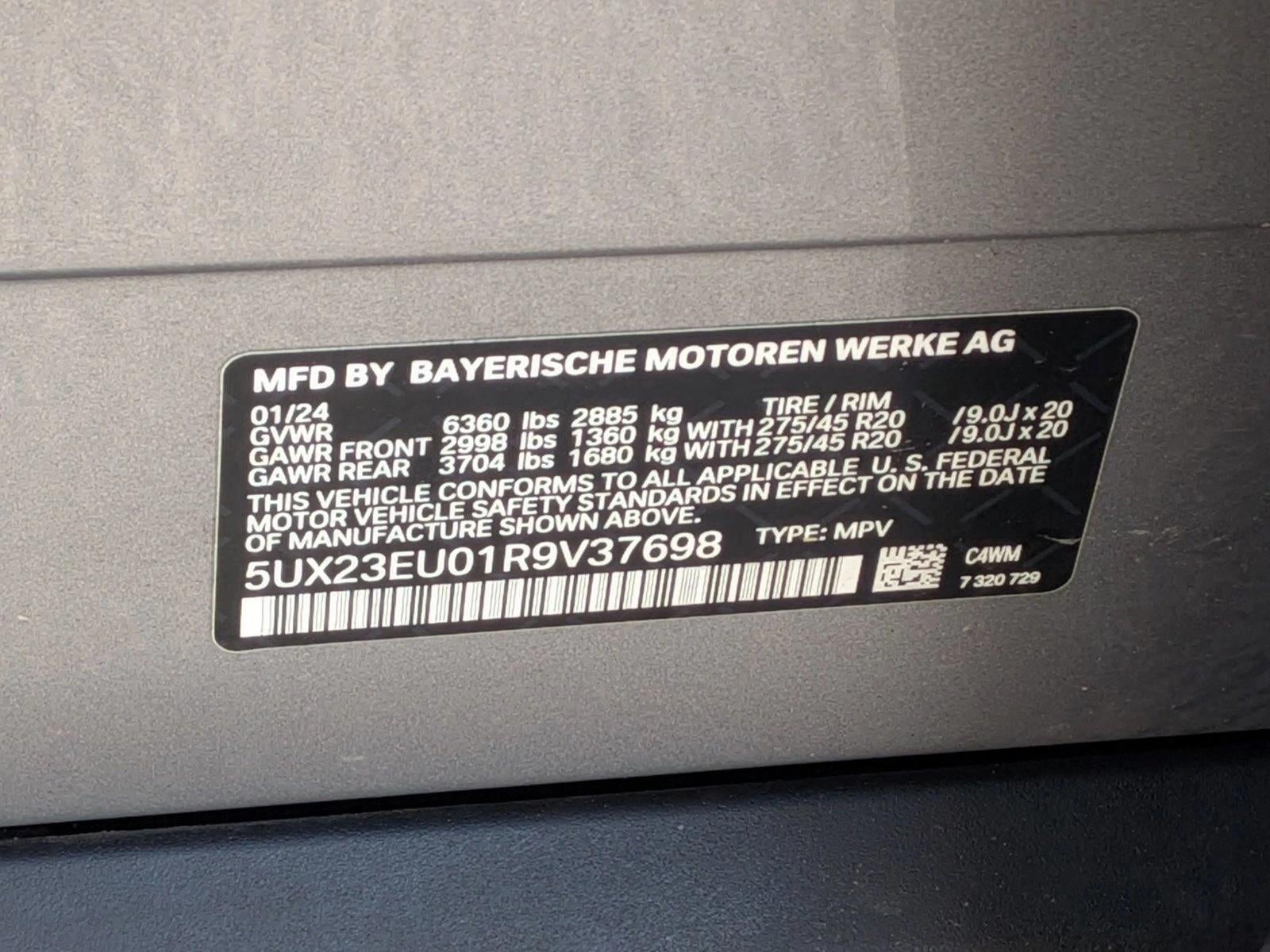 2024 BMW X5 xDrive40i Sports Activity Vehicle