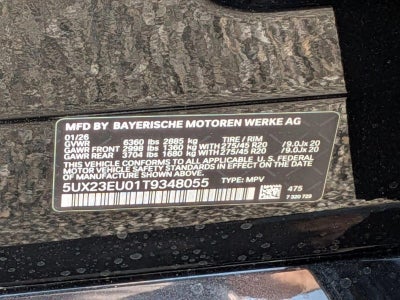 2026 BMW X5 xDrive40i Sports Activity Vehicle