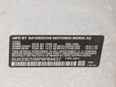 2023 BMW X4 xDrive30i Sports Activity Coupe
