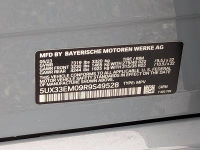 2024 BMW X7 M60i Sports Activity Vehicle