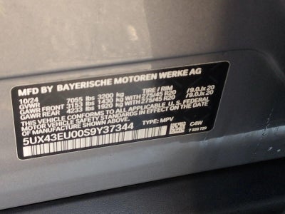 2025 BMW X5 xDrive50e Plug-In Hybrid