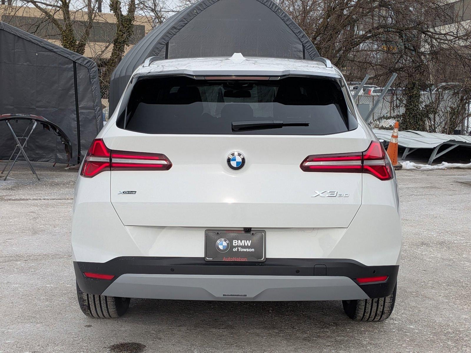 2026 BMW X3 30 xDrive Sports Activity Vehicle
