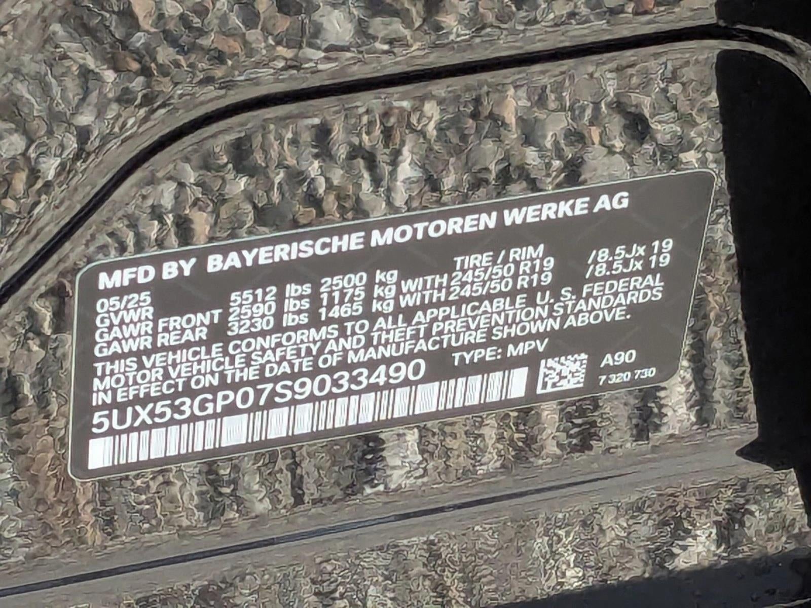 2025 BMW X3 30 xDrive Sports Activity Vehicle