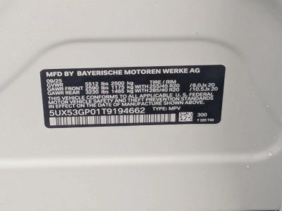 2026 BMW X3 30 xDrive Sports Activity Vehicle