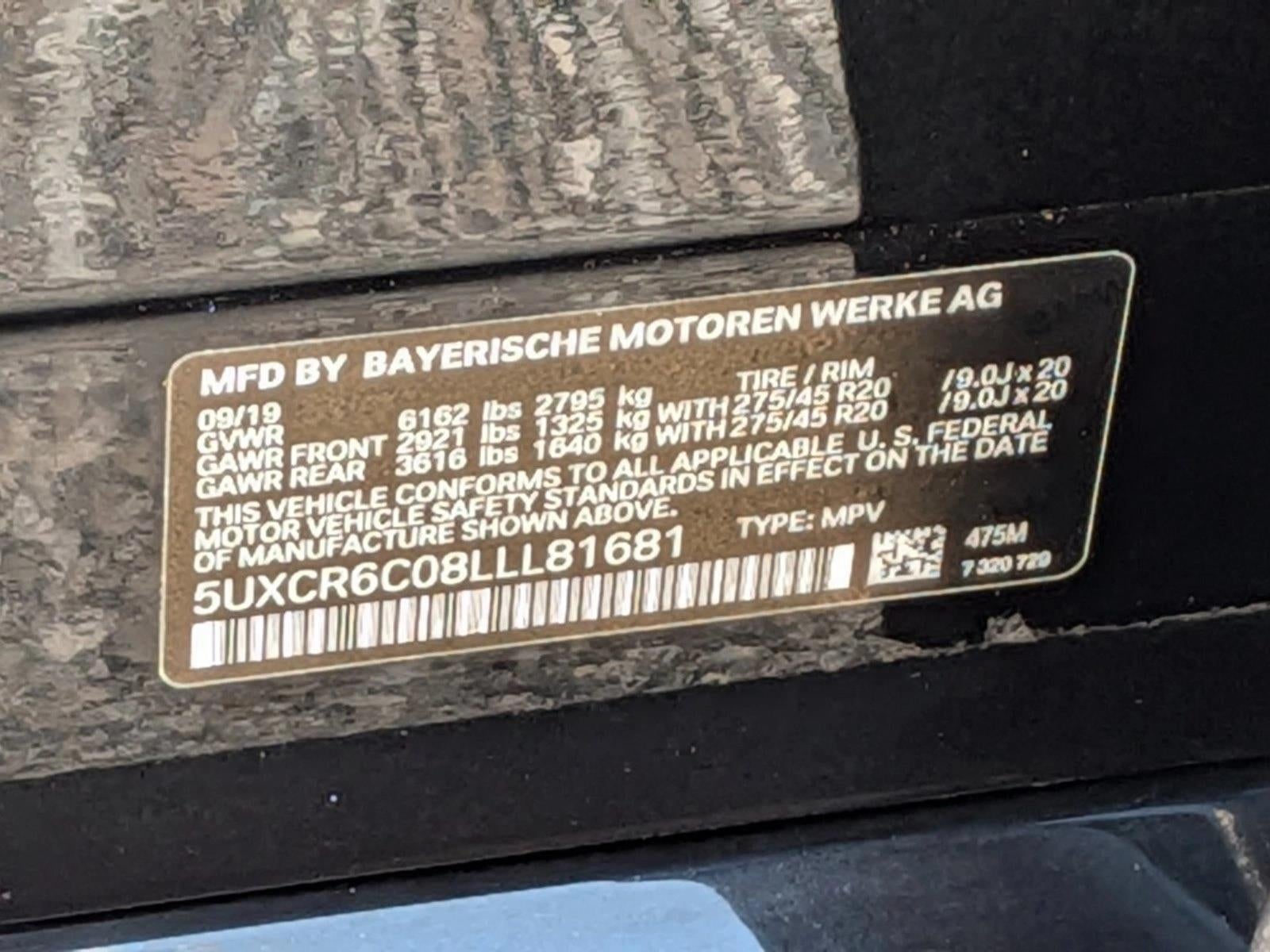 2020 BMW X5 xDrive40i Sports Activity Vehicle