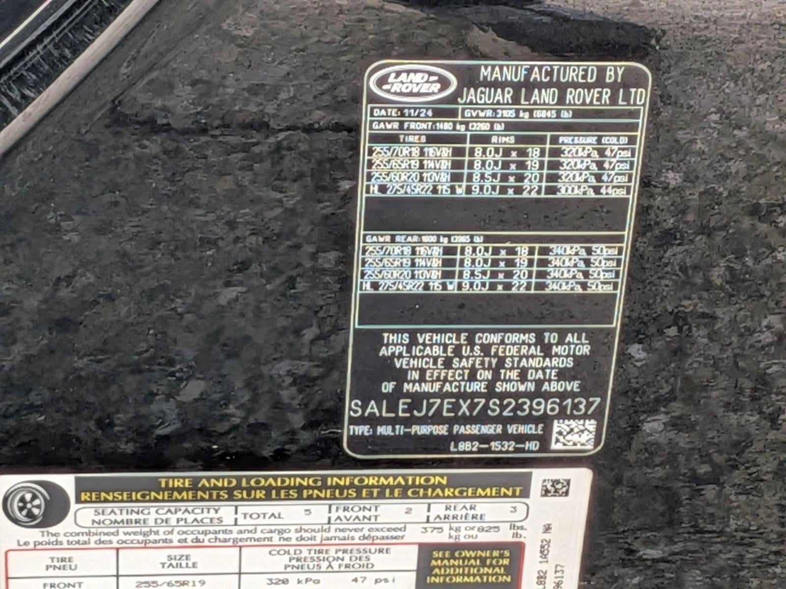 2025 Land Rover Defender 110 P300 S