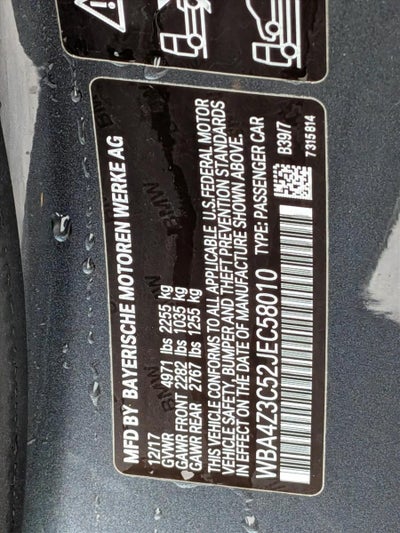 2018 BMW 430i xDrive Convertible