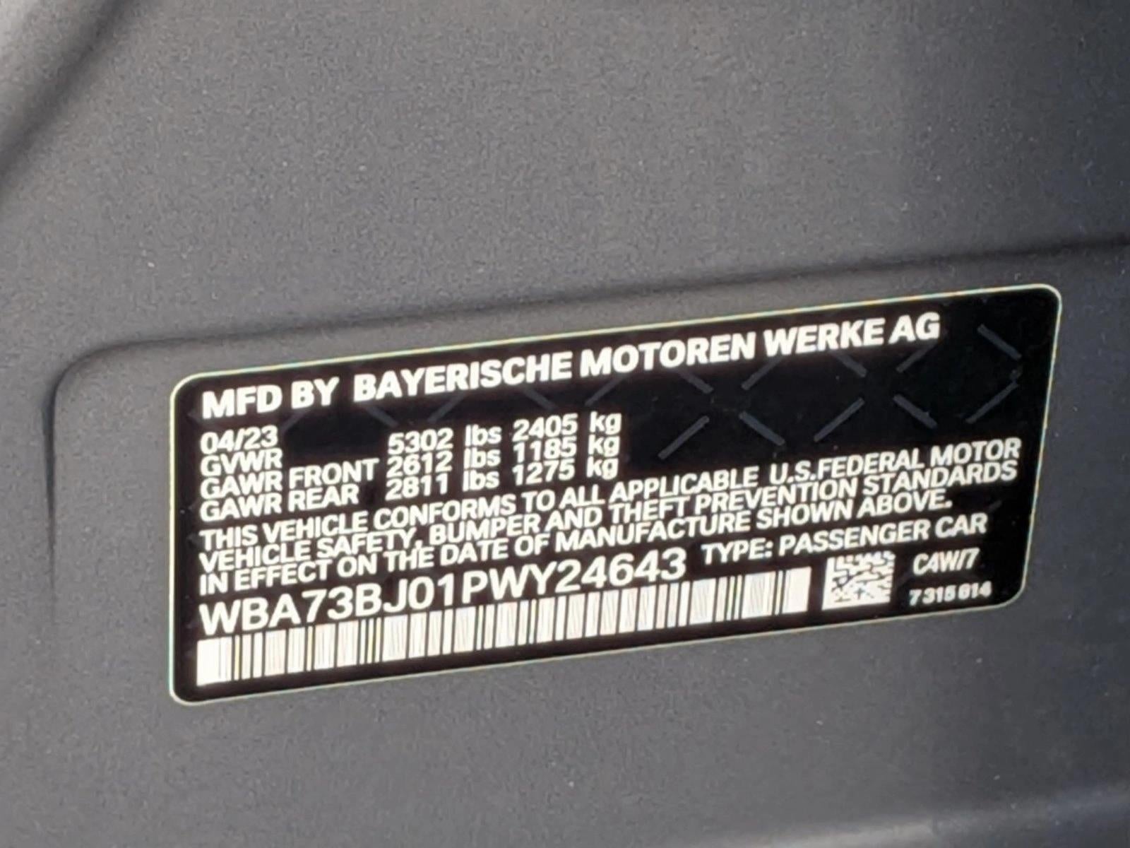 2023 BMW 540i xDrive Sedan