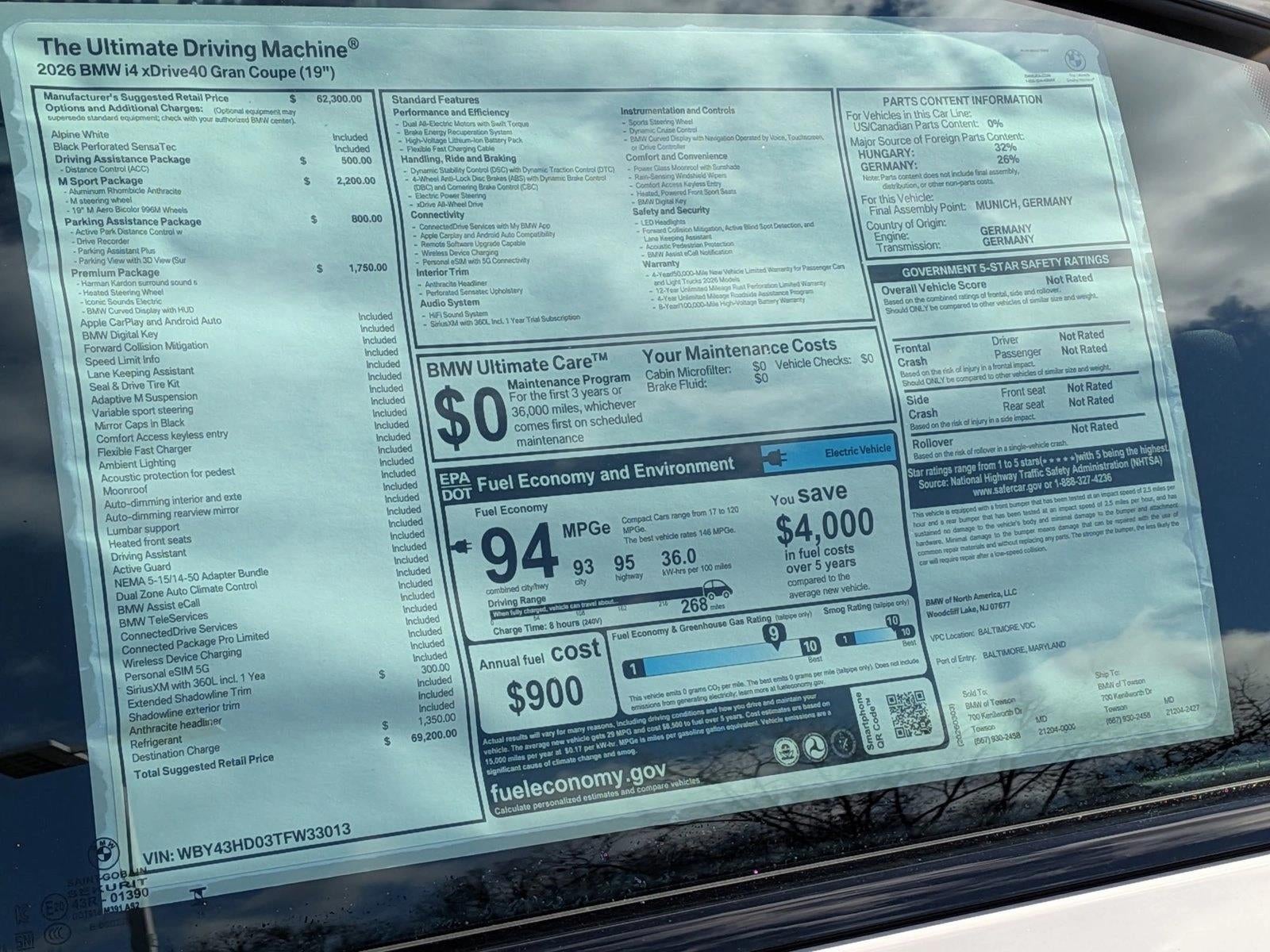 2026 BMW i4 Gran Coupe