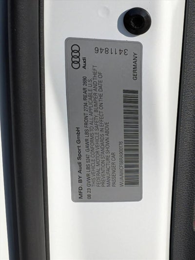 2024 Audi RS 5 Sportback 2.9 TFSI quattro