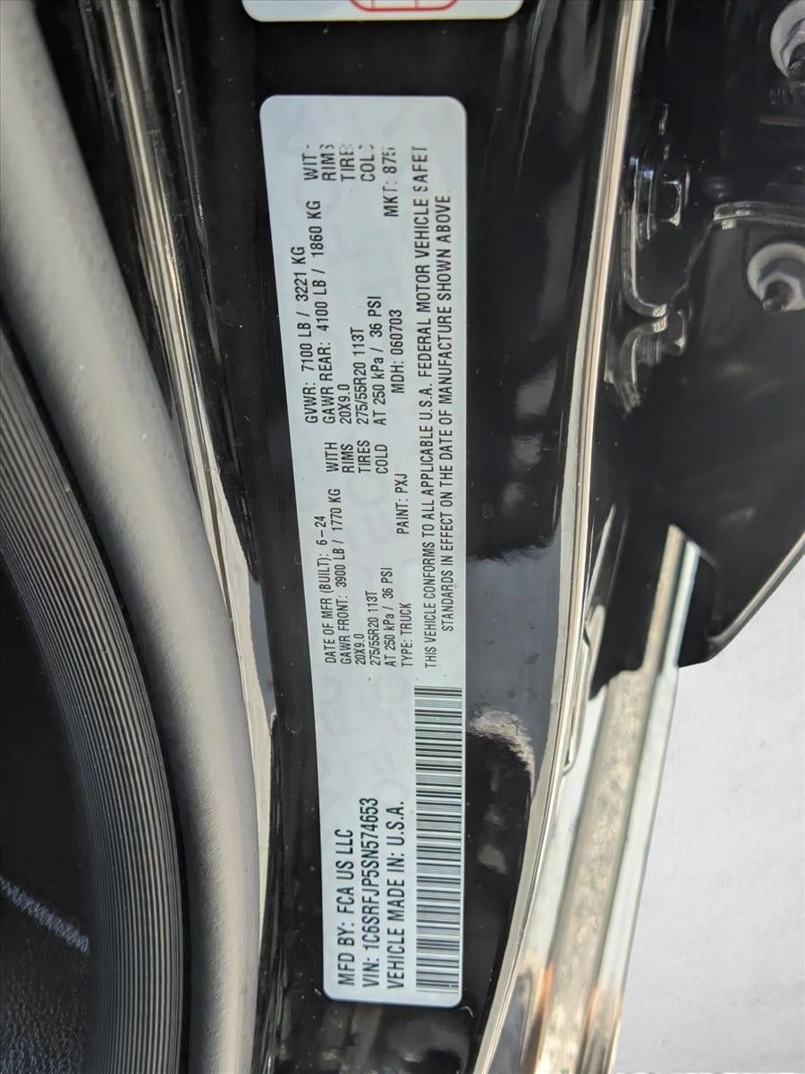 2025 RAM 1500 Laramie 4x4 Crew Cab 5'7" Box