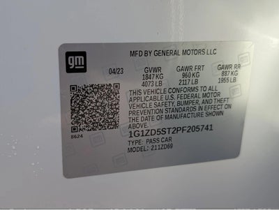 2023 Chevrolet Malibu 4dr Sdn 1LT