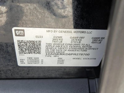 2023 Chevrolet Tahoe 4WD RST