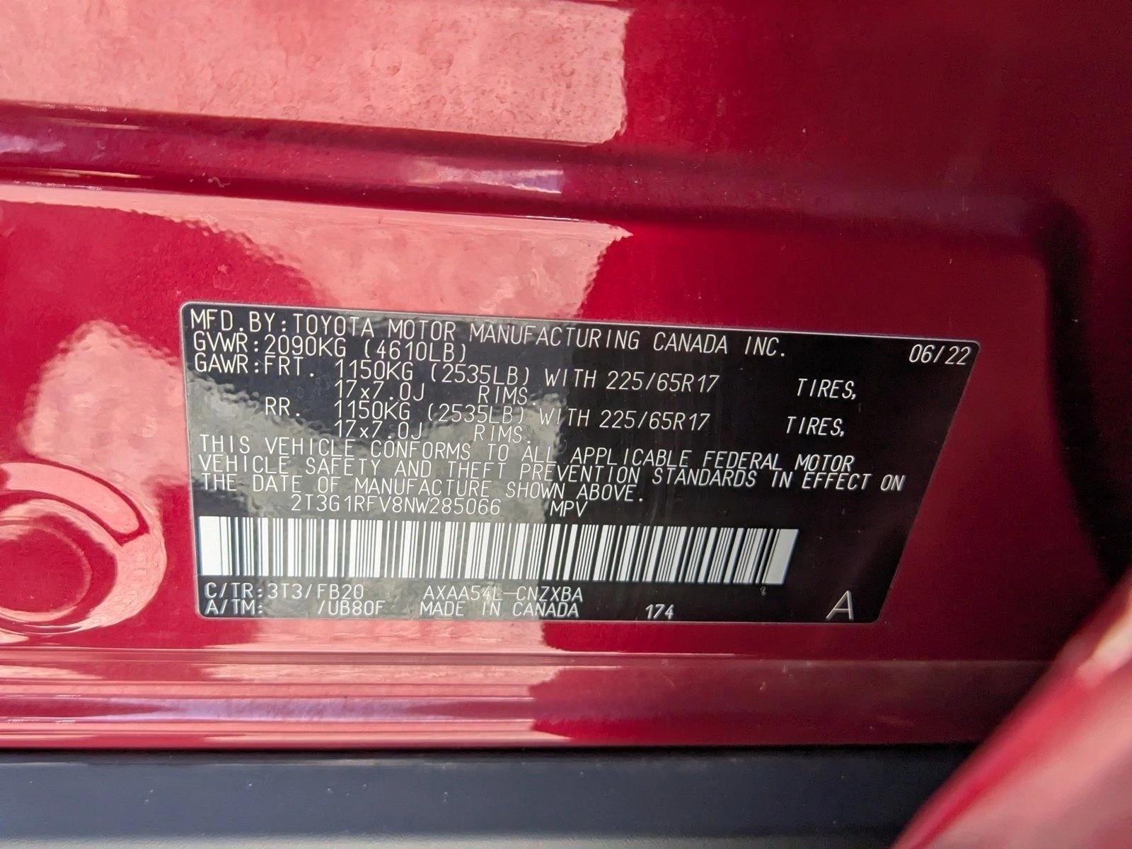 2022 Toyota RAV4 LE AWD (Natl)
