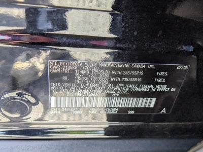 2025 Toyota RAV4 Limited AWD (Natl)