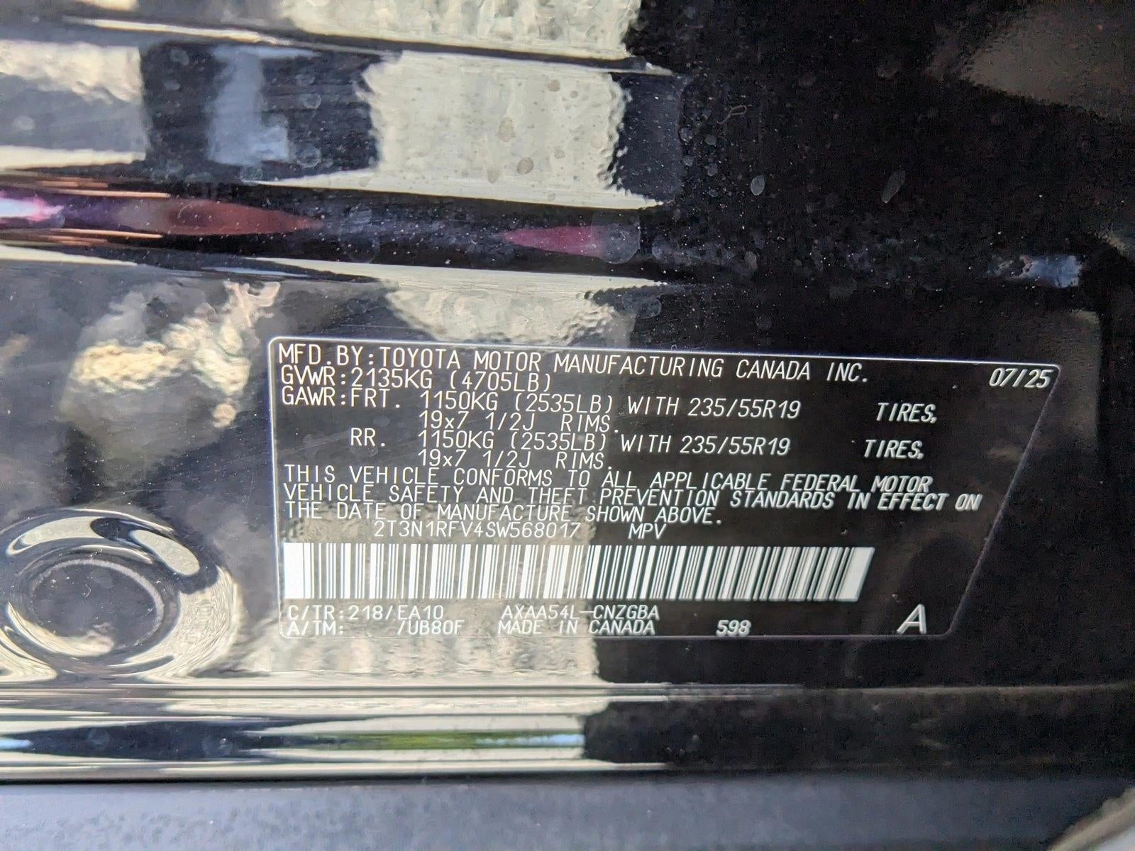 2025 Toyota RAV4 Limited AWD (Natl)