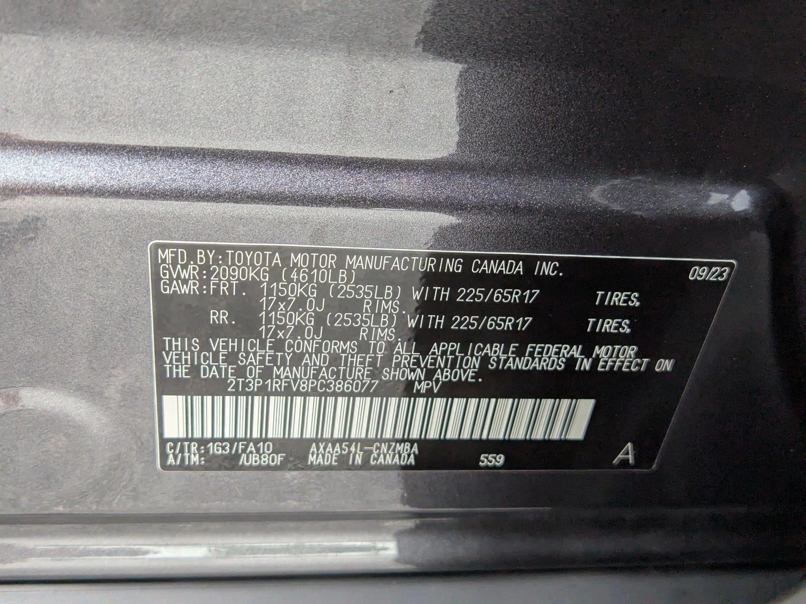 2023 Toyota RAV4 XLE AWD (Natl)