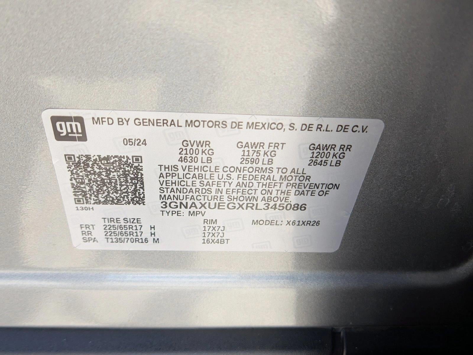 2024 Chevrolet Equinox AWD LT