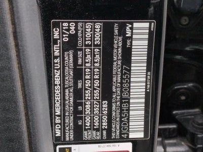 2018 Mercedes-Benz GLE GLE 350 4MATIC® SUV