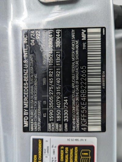 2024 Mercedes-Benz GLS GLS 450 4MATIC® SUV