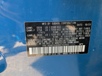 2022 Subaru Outback Wilderness CVT