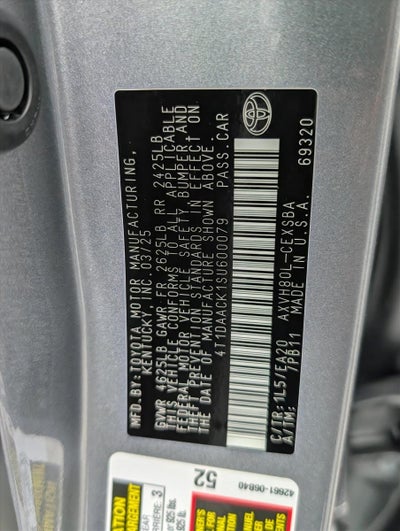 2025 Toyota Camry SE (SE)