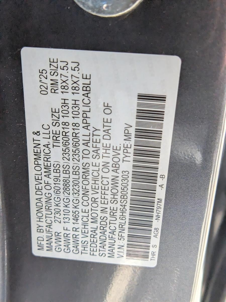 2025 Honda Odyssey EX-L Auto
