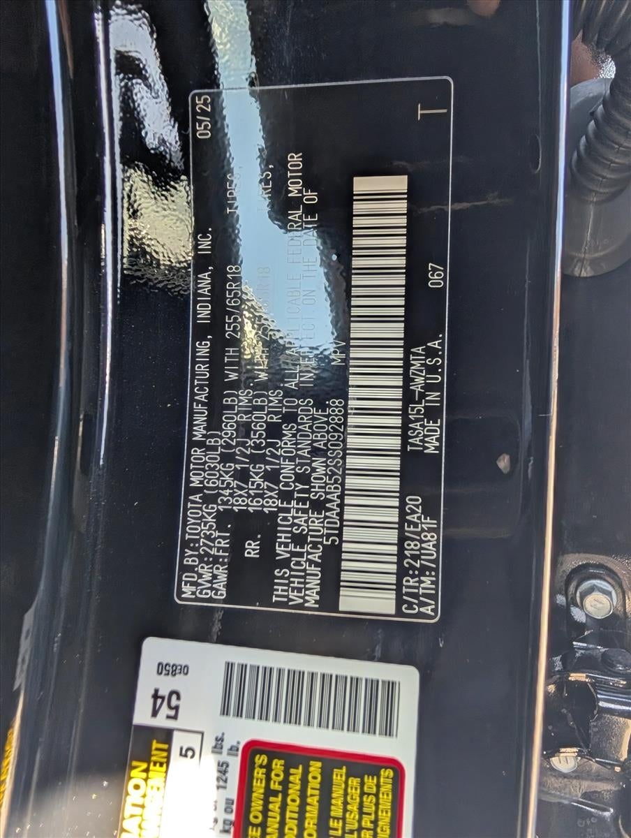 2025 Toyota Grand Highlander XLE AWD (Natl)