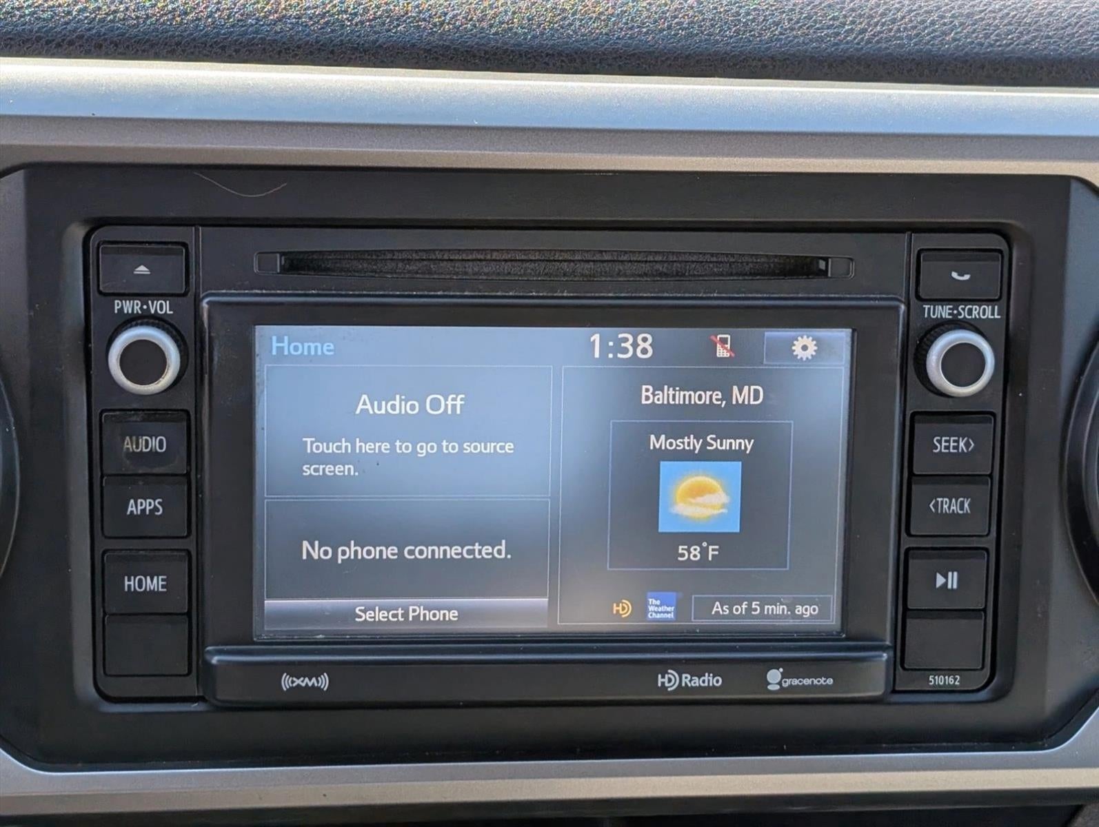 2016 Toyota Tacoma 4WD Access Cab Standard Bed I4 Automatic SR5 (Natl)