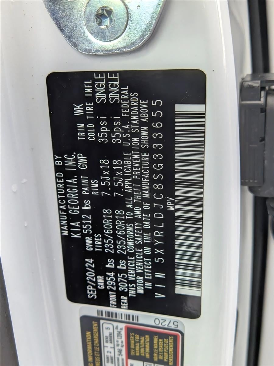 2025 Kia Sorento S AWD
