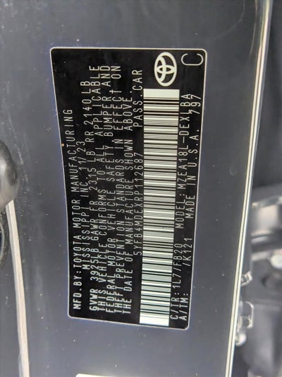 2024 Toyota Corolla LE CVT (Natl)